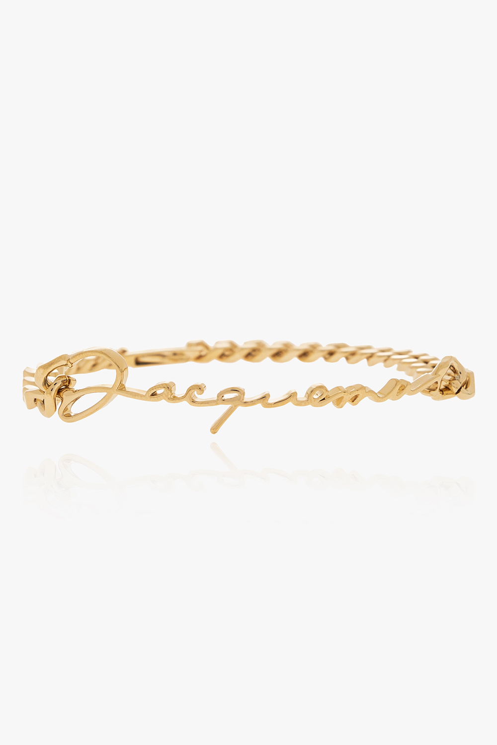 Jacquemus ’La Gourmette’ bracelet with logo Women's Jewelery Vitkac